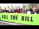 'Kill The Bill' protest in London to defend right to protest