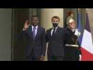 Macron welcomes Togo president Gnassingb&eacute; to Elys&eacute;e Palace - Label : AFPTV - First images - Category : News