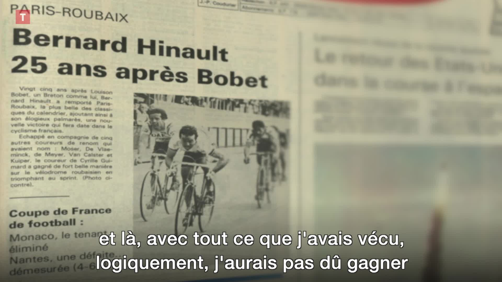 Paris-Roubaix 1981 : Bernard Hinault se souvient  (Le Télégramme)