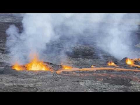 Reunion Island: first eruption of the year at Piton de la Fournaise