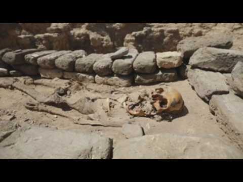 Footage of the 3000-year-old 'Lost city' discovered in Luxor