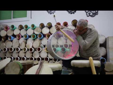 Drums industry in West Bank prepares for Ramadan celebrations