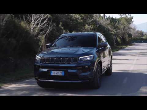 New Jeep Compass 80th in Blue Shade Driving Video