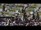 Houthi fighters funeral in Sanaa