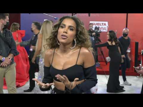 Brazilian pop superstar Anitta arrives at the Latin American Music Awards