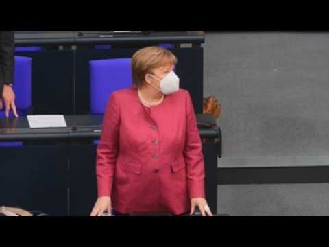 Merkel asks German parliament for new coronavirus restrictions