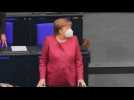 Merkel asks German parliament for new coronavirus restrictions