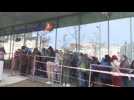 Long queues outside Turkish Airlines offices in Moscow
