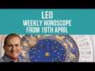 Leo Weekly Horoscope from 19th April 2021