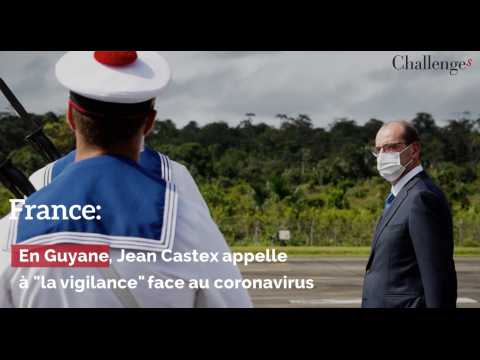 En Guyane, Jean Castex appelle à "la vigilance" face au coronavirus