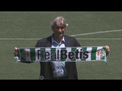 Manuel Pellegrini, presented as Betis' new manager