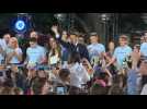 Poland: Trzaskowski addresses supporters as Duda leads by small margin - Label : AFPTV - First images - Category : News