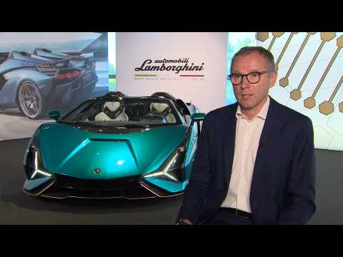 The Lamborghini Sián Roadster - Stefano Domenicali, Chairman and Chief Executive Officer of Automobili Lamborghini