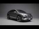 The new Audi Q4 Sportback e-tron concept Design in the studio