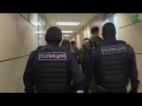 Russia police search offices of Kremlin critic Alexei Navalny