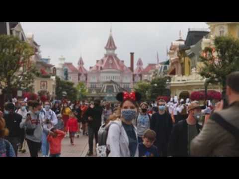 Disneyland Paris reopens after pandemic