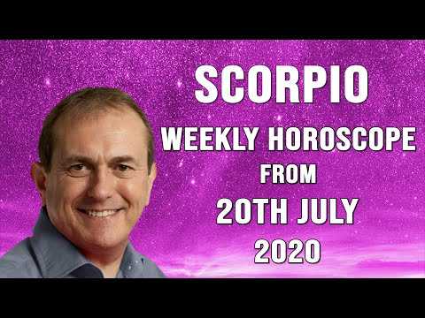 Scorpio Weekly Horoscope from 20th July 2020