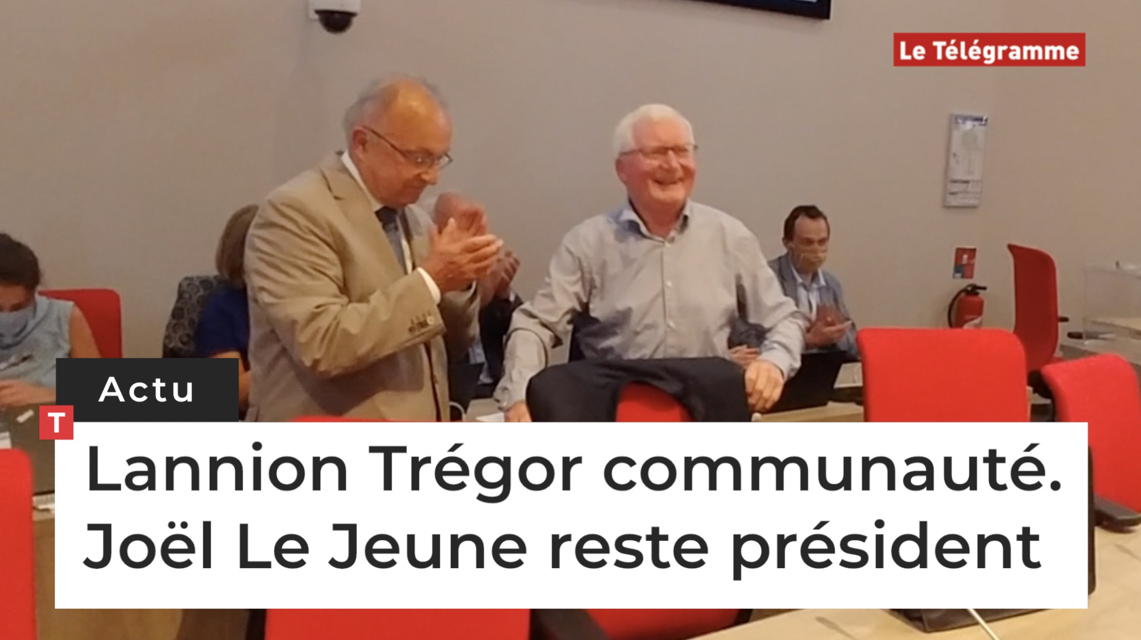 Lannion Trégor communauté. Joël Le Jeune reste président (Le Télégramme)