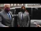 Johnny Depp arrives at court in London