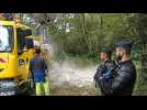 Demantling of two "illegal" squats in Notre-Dame-des-Landes - Label : AFPTV - First images - Category : News