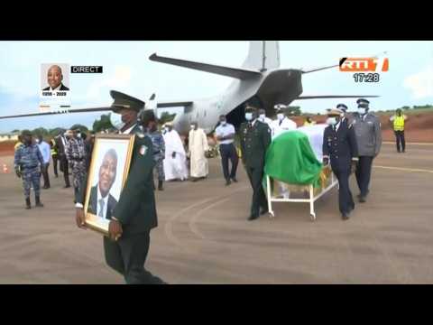 Body of late Ivorian prime minister arrives in Korhogo