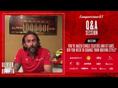 Ferrari Races Q&A - Olivier Beretta