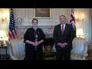 US Pompeo meets with Australian Foreign Affairs minister Marise Payne