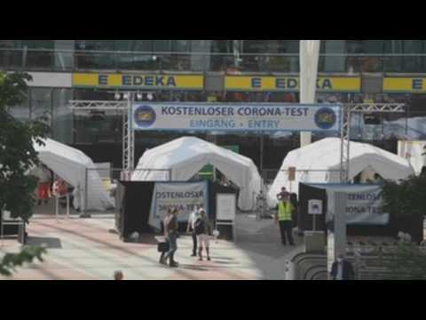 Munich airport installs Covid testing centre
