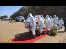 Funeral for Zimbabwe's Minister of Agriculture who died from coronavirus