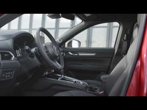 2020 Mazda CX-5 Interior Design in Soul Red Crystal and Machine Grey