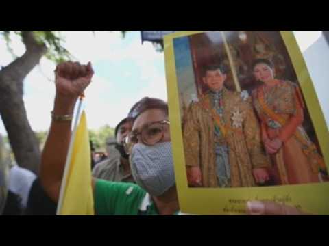 Hundreds of students protest in Thailand