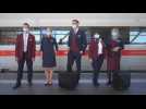 Deutsche Bahn presents new uniforms in Stuttgart
