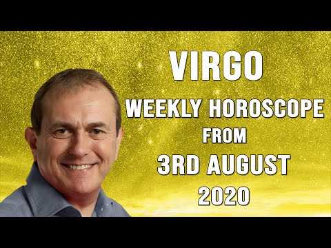 Virgo Weekly Horoscope from 3rd August 2020