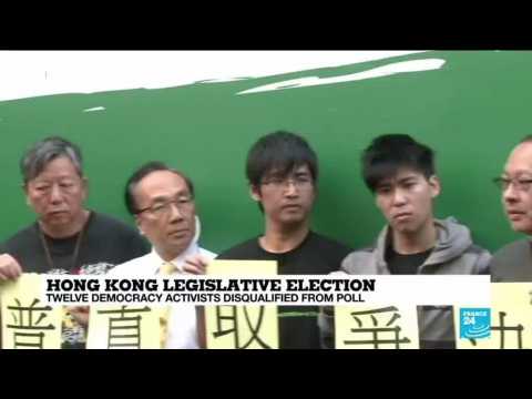 Pro-democracy 'delinquent' candidates barred from Hong Kong elections