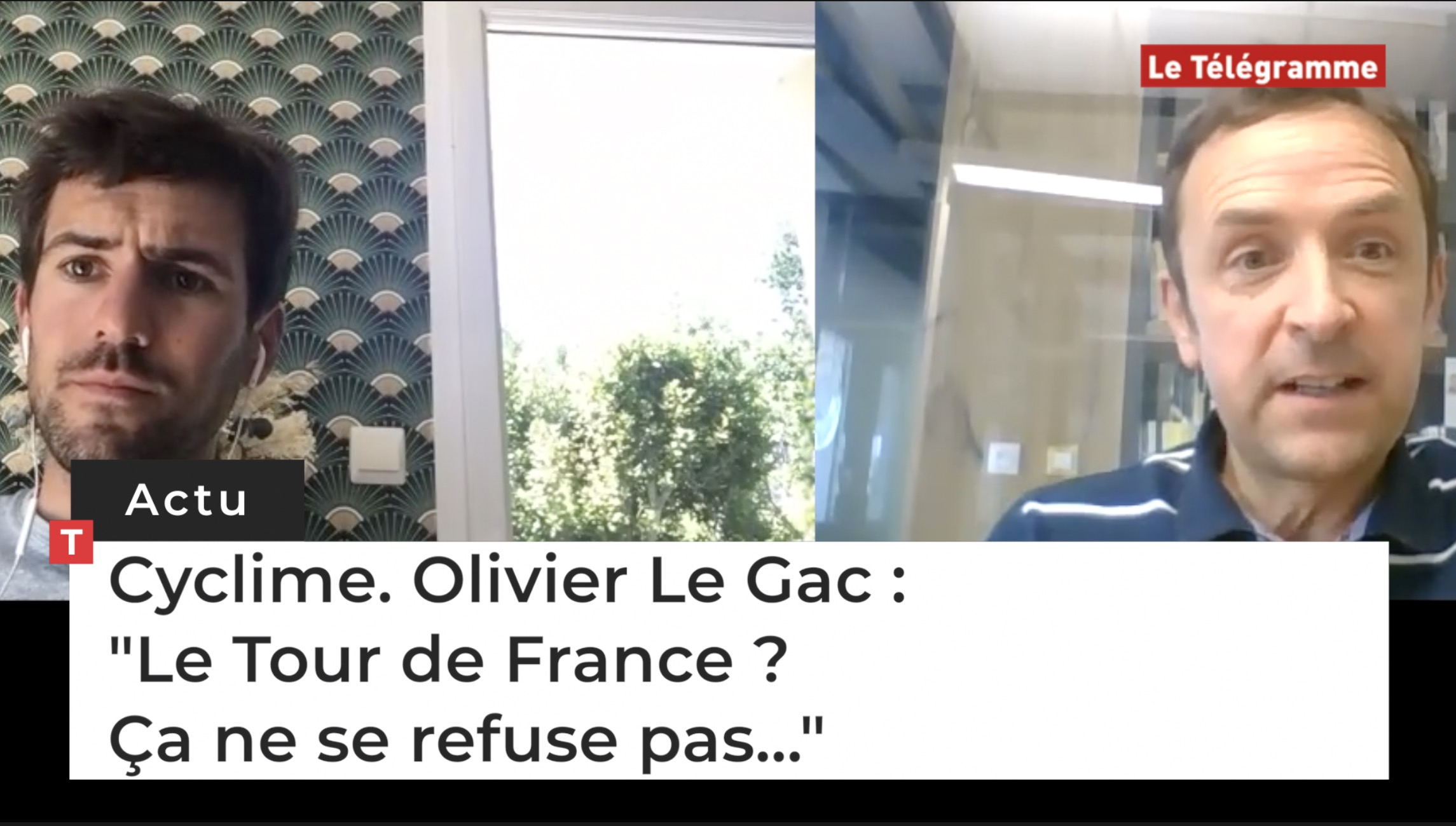 Olivier Le Gac : "Le Tour de France ? Ca ne se refuse pas..." (Le Télégramme)