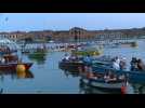 Cinema on the canals: Venice film lovers attend 'boat-in' screening