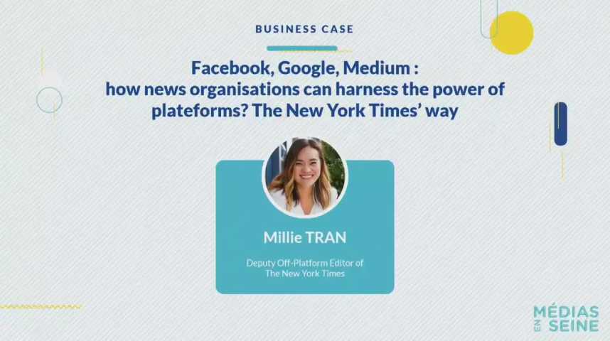 Illustration pour la vidéo Facebook, Google, Medium : Comment mettre les plateformes au service du média ?