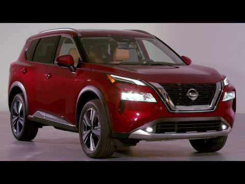 2021 Nissan Rogue Design preview in Studio