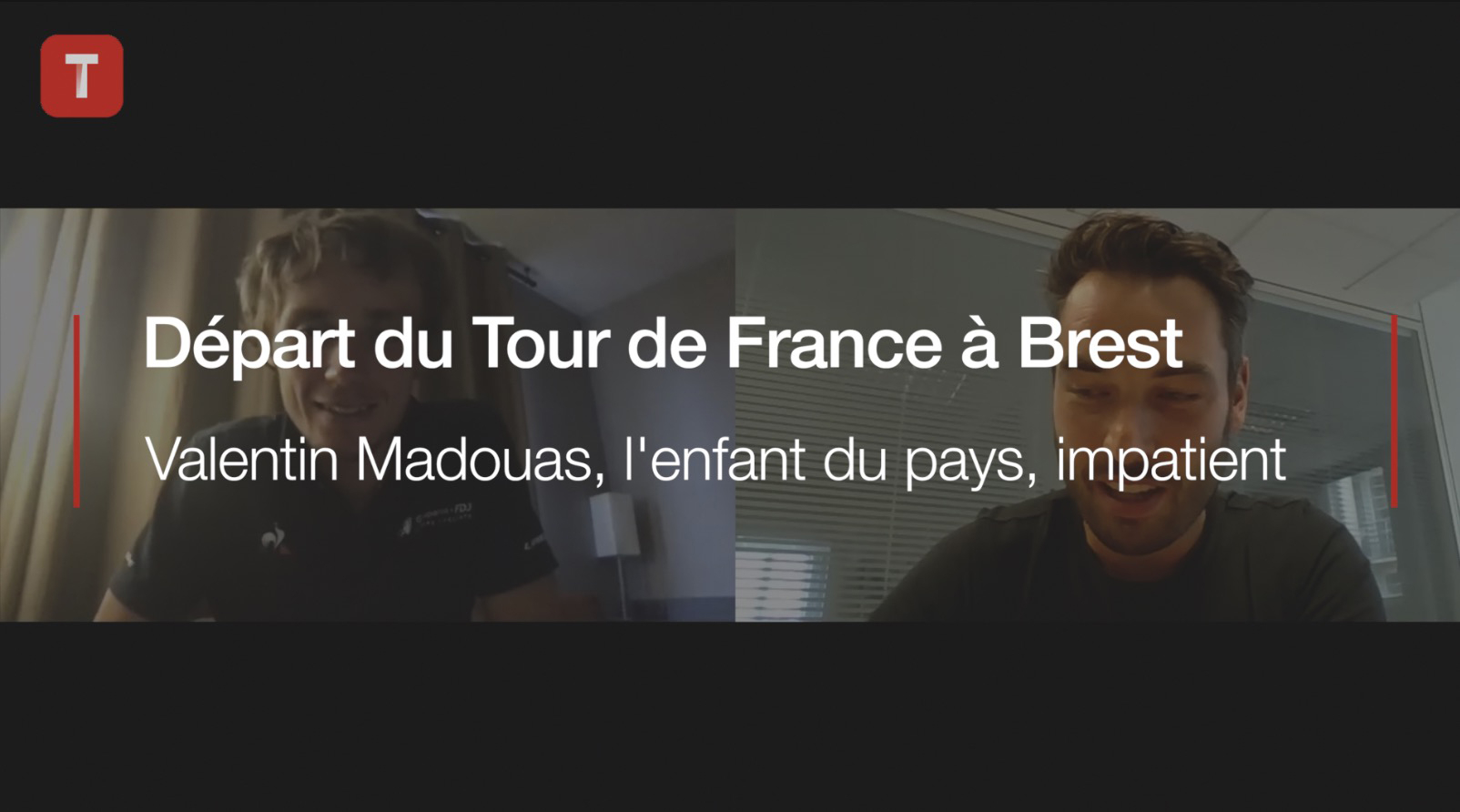 Départ du Tour de France à Brest. Valentin Madouas, l'enfant du pays, impatient (Le Télégramme)