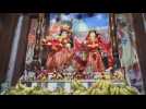 Watch video of Dharamsala, Aug 12 (EFE/EPA).- Indian Devotees On Wednesday Celebrated The Birthday Of Lord Krishna, One Of The Most Popular Hindu Deities, With Prayers And Chants. (Camera: SANJAY BAID).SHOT LIST: INDIAN DEVOTEES OFFER PRAYERS TO SRI KRISHNA JANMASHTAMI AT RADHA KRISHNA TEMPLE, DHARAMSALA, INDIA. - Devotees in India celebrate birthday of Hindu god Lord Krishna - Label : EFE Inglés -