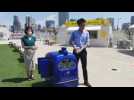 Japan introduces delivery robot to promote social distancing