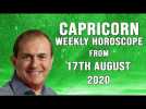 Capricorn Weekly Horoscope from 17th August 2020