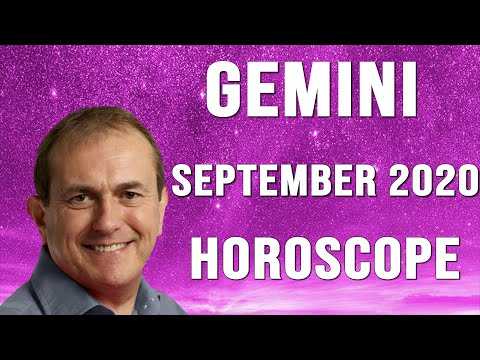 Gemini September Horoscope 2020