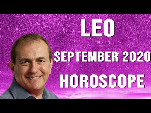 Leo September Horoscope 2020