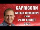 Capricorn Weekly Horoscope from 24th August 2020