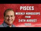 Pisces Weekly Horoscope from 24th August 2020