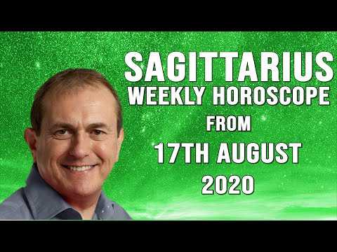 Sagittarius Weekly Horoscope from 17th August 2020