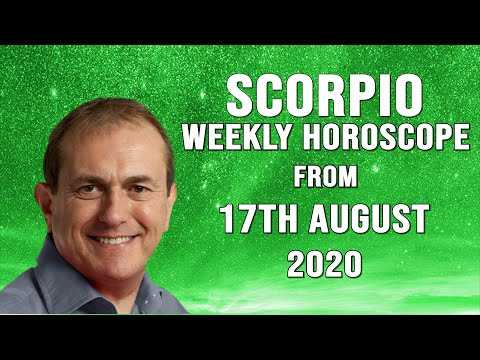 Scorpio Weekly Horoscope from 17th August 2020