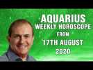 Aquarius Weekly Horoscope from 17th August 2020