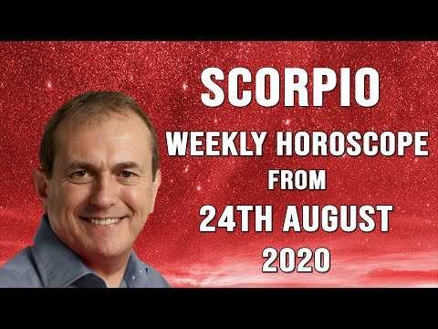 Scorpio Weekly Horoscope from 24th August 2020